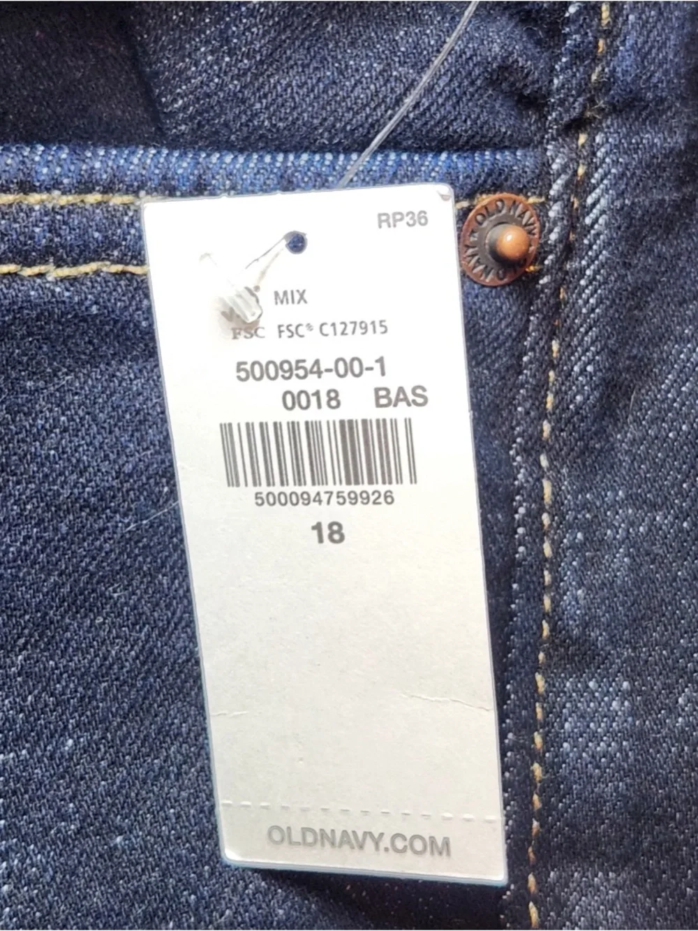 NWT Old Navy Boys Dark Indigo Slim Straight-Leg Jeans 360 Stretch Classic Casual